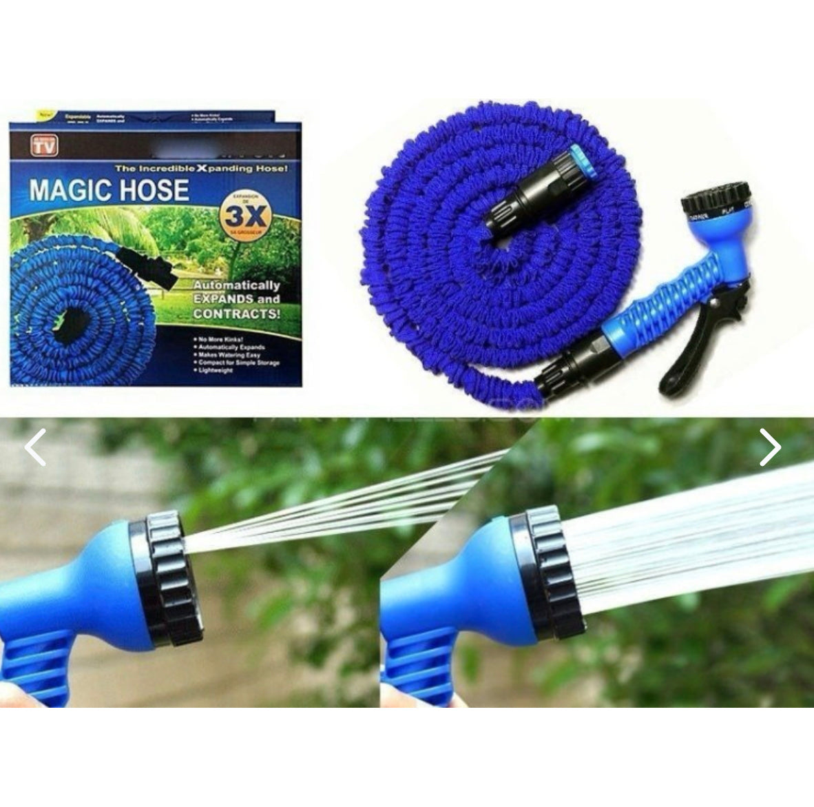 MANGUERA EXPANDIBLE FLEXIBLE 30 METROS